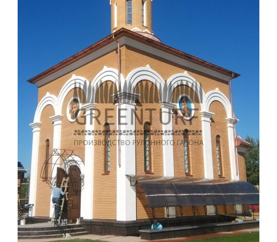 Озеленение храма св. Владимира - фото - 9